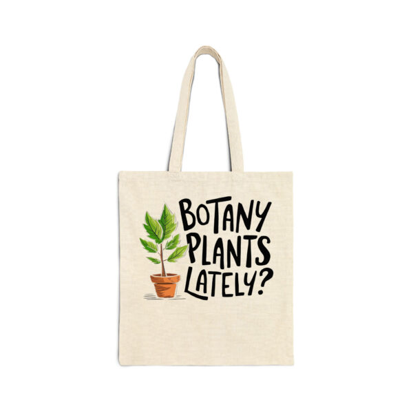 Botany Plants Lately Natural Tote Bag