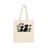 Dogs and Plants Natural Tote Bag