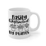 Easily Distracted By Plants 2 White Mug Right