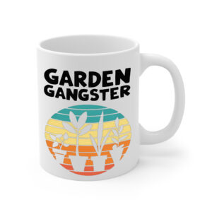 Garden Gangsta White Mug Right