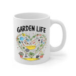 Garden Life White Mug Right