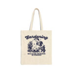 Gardening Because Murder Is Wrong 2 Natural Tote Bag