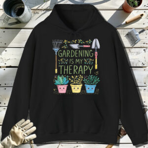 Gardening-Is-My-Therapy-2-Black-Hoodie.jpg