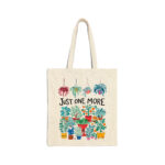 Just One More Natural Tote Bag