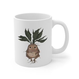 Mandrake White Mug Right