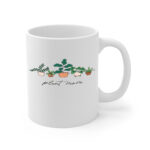 Plant Mom 2 White Mug Right