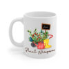 Plant Whisperer White Mug Left