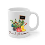 Plant Whisperer White Mug Right