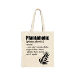 Plantaholic Definition Natural Tote Bag