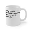 Shy Tomato Expert White Mug Right