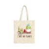 Sometimes I Wet My Plants Natural Tote Bag