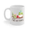 Sometimes I Wet My Plants White Mug Left