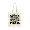 Succa For Plants blk Natural Tote Bag