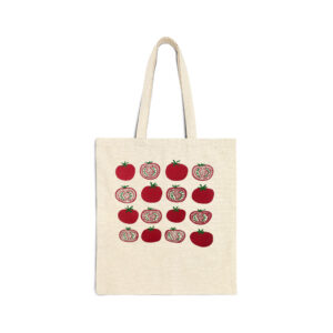 Tomato Natural Tote Bag