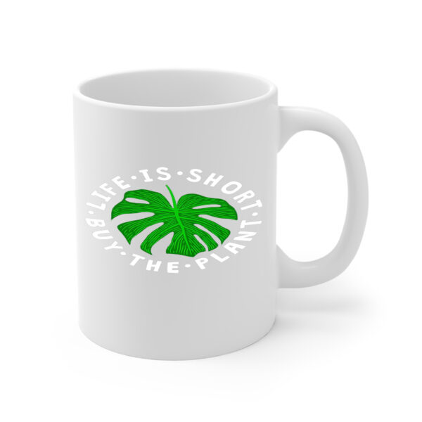 paranneltu Life Is Short White Mug Right